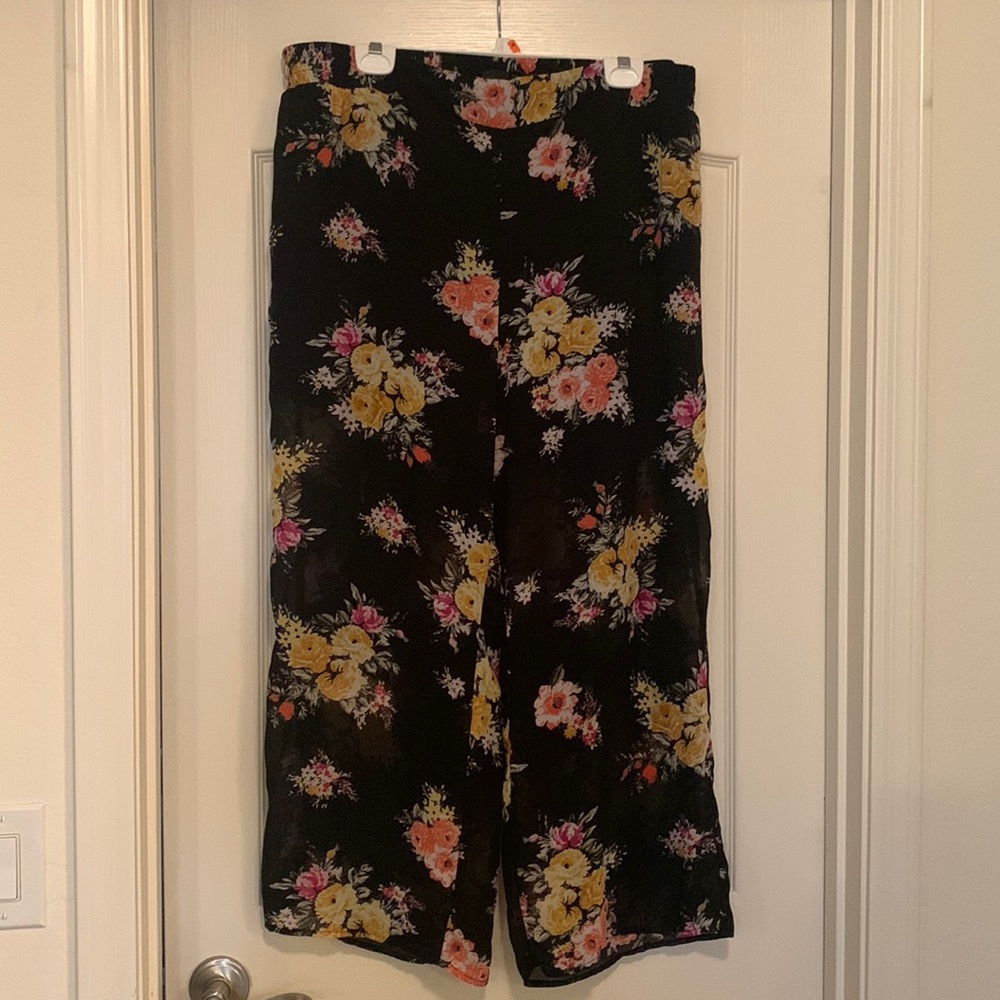 Torrid sheer pants with shorts underneath. Torrid size 2 which is 2X.